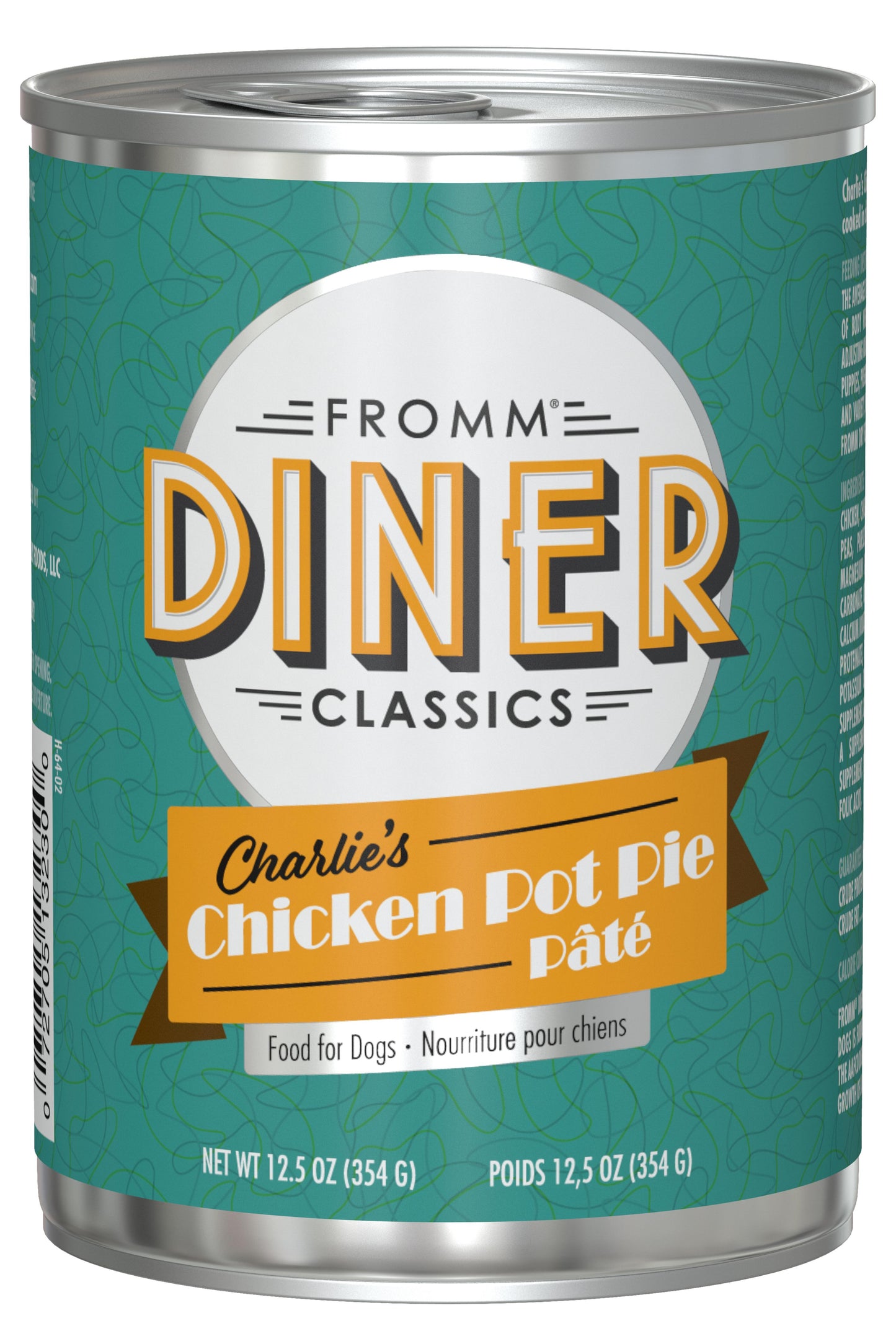 Fromm® Diner Classics Charlie’s Chicken Pot Pie Pâté Food for Dogs