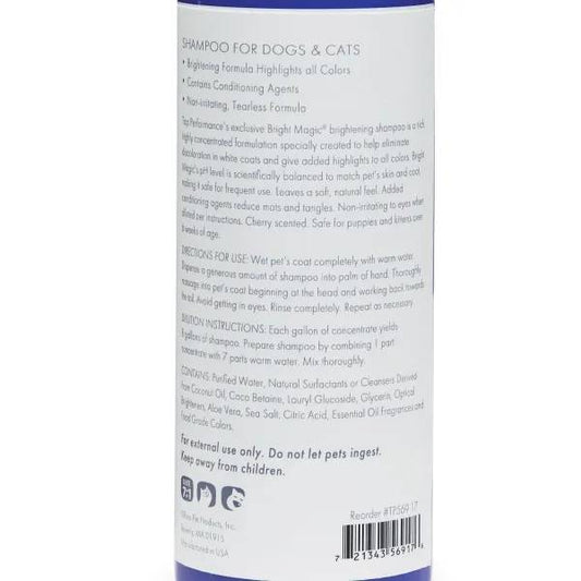 Top Performance Bright Magic Dog Grooming Shampoo