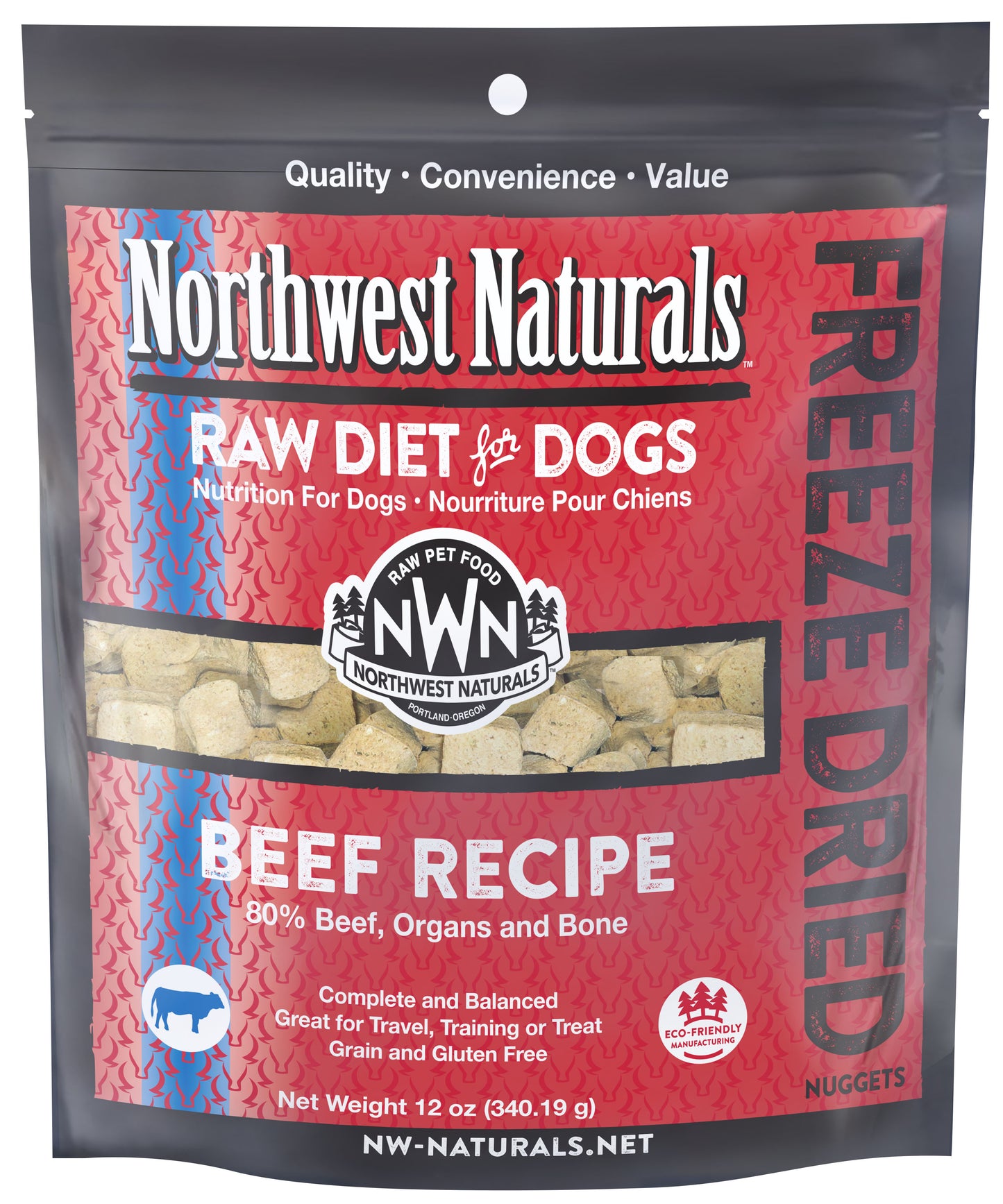 Northwest Naturals Beef Freeze Dried Nuggets