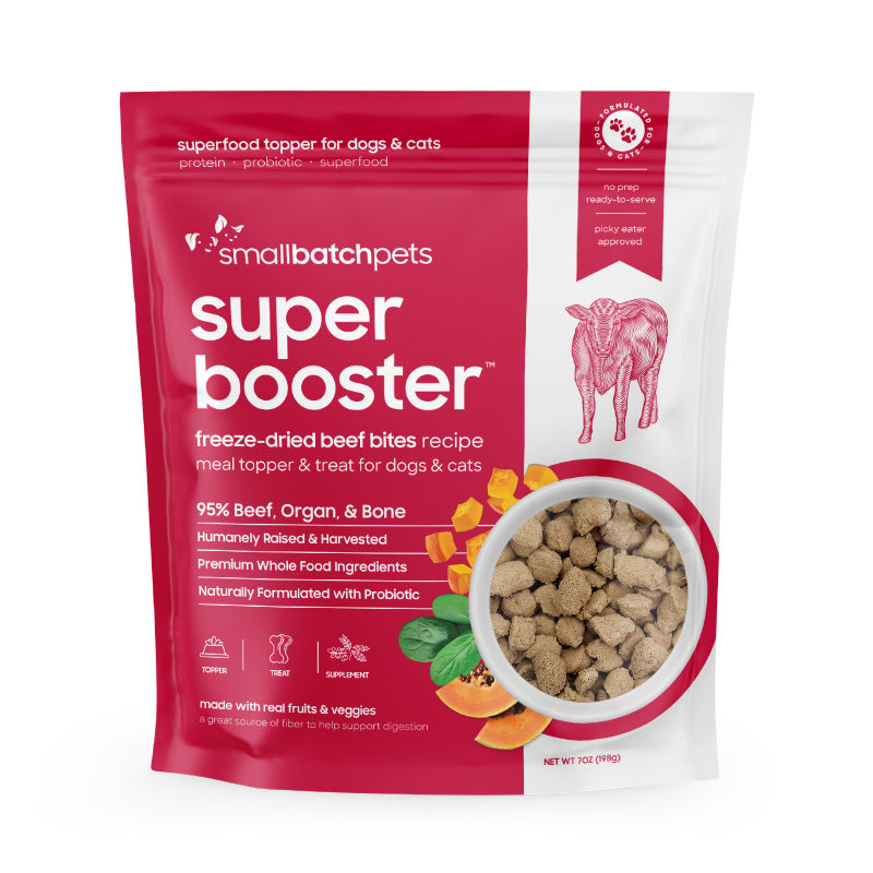 Smallbatch Super Boosters Freezedried Beef Bites