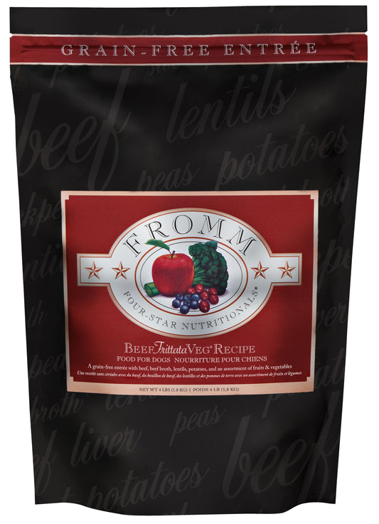 Fromm Four-Star Nutritionals® Beef Frittata Veg® Recipe Food for Dogs