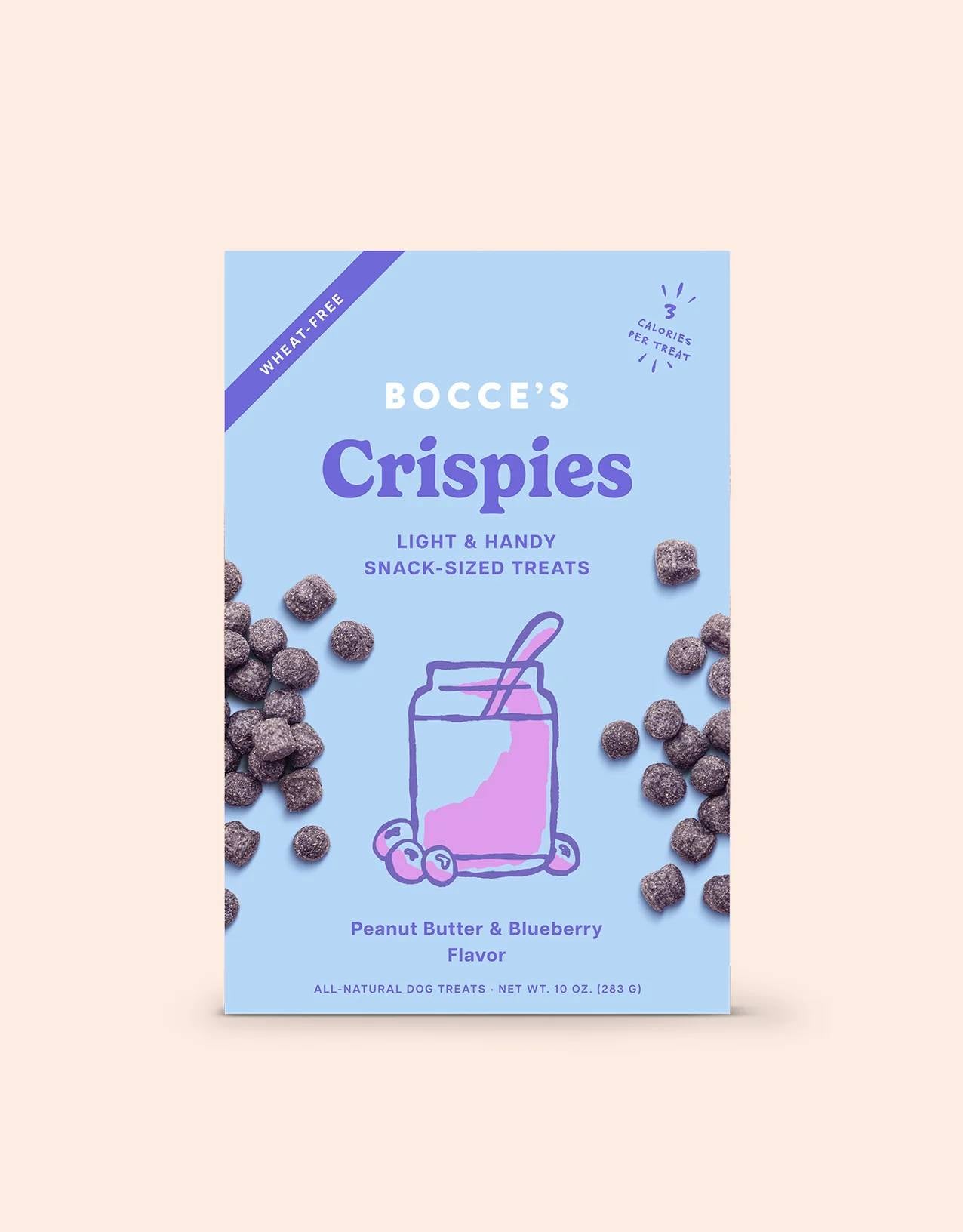 Bocce's Bakery PB + Blueberry Crispies Dog Treats 10oz