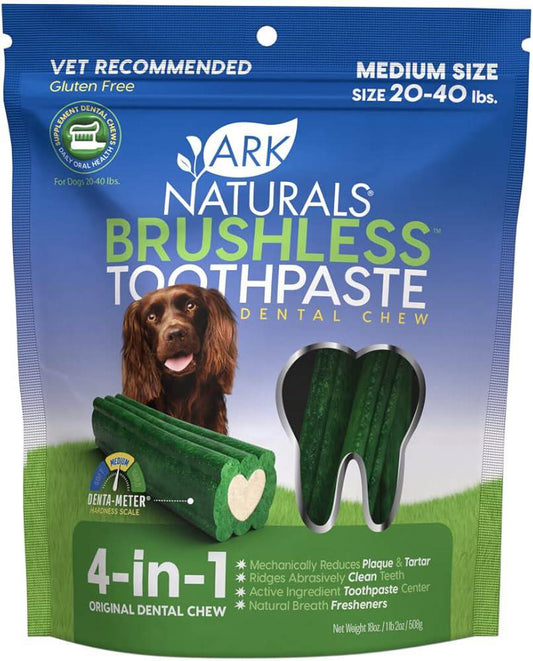 Ark Naturals Brushless Toothpaste Dental Chews