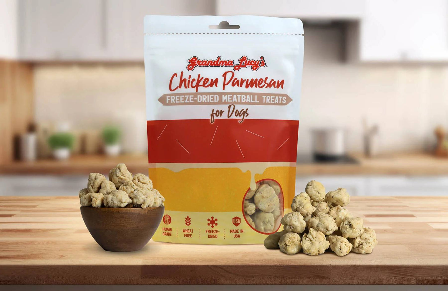 Grandma Lucy's Freeze-Dried Freeze-Dried Meatballs - Chicken Parmesan