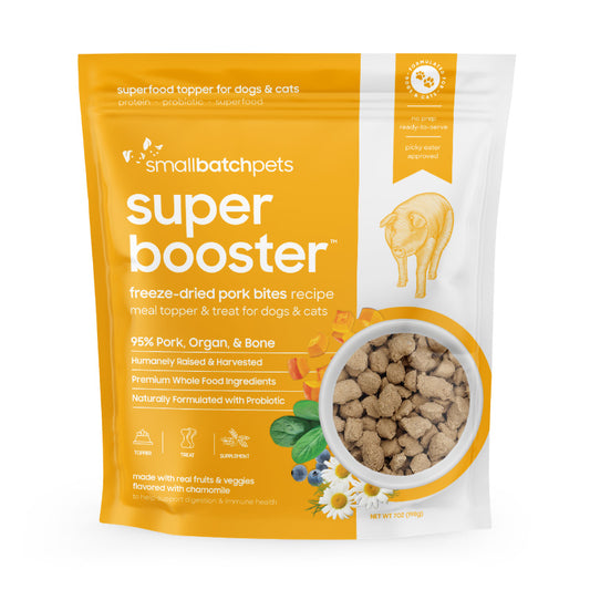 Smallbatch Super Boosters Freezedried Pork Bites